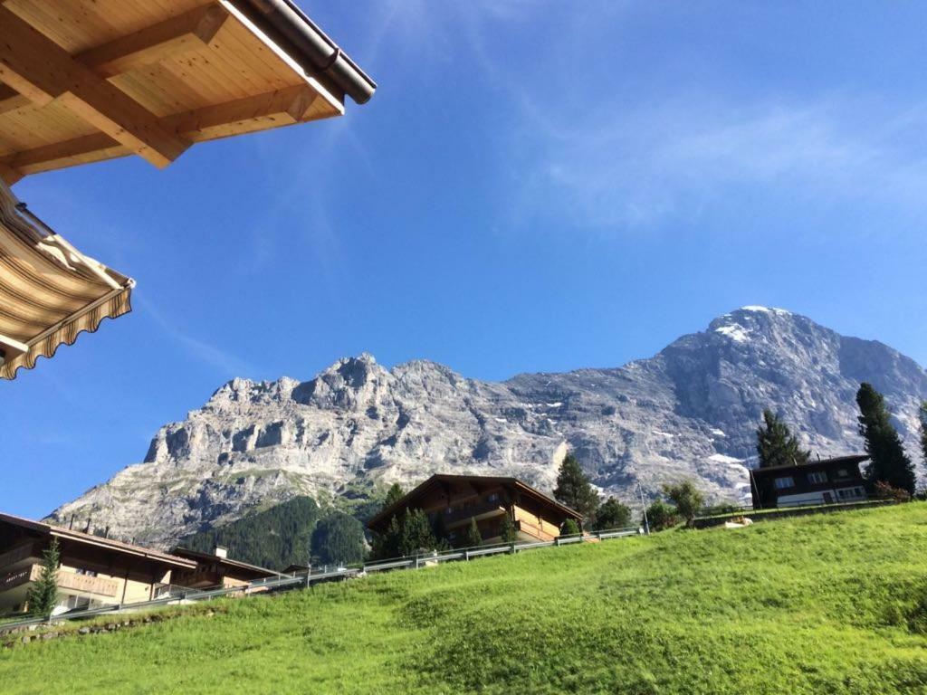 Wetterhorn, Eiger, Jungfrau, Amazing! Apartman Grindelwald Kültér fotó